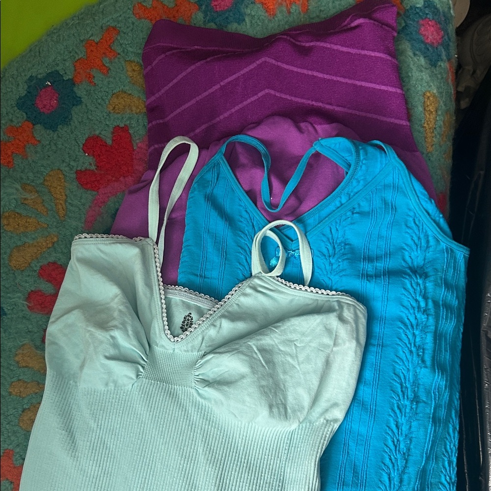 Bundle of three free people movement tops xs
